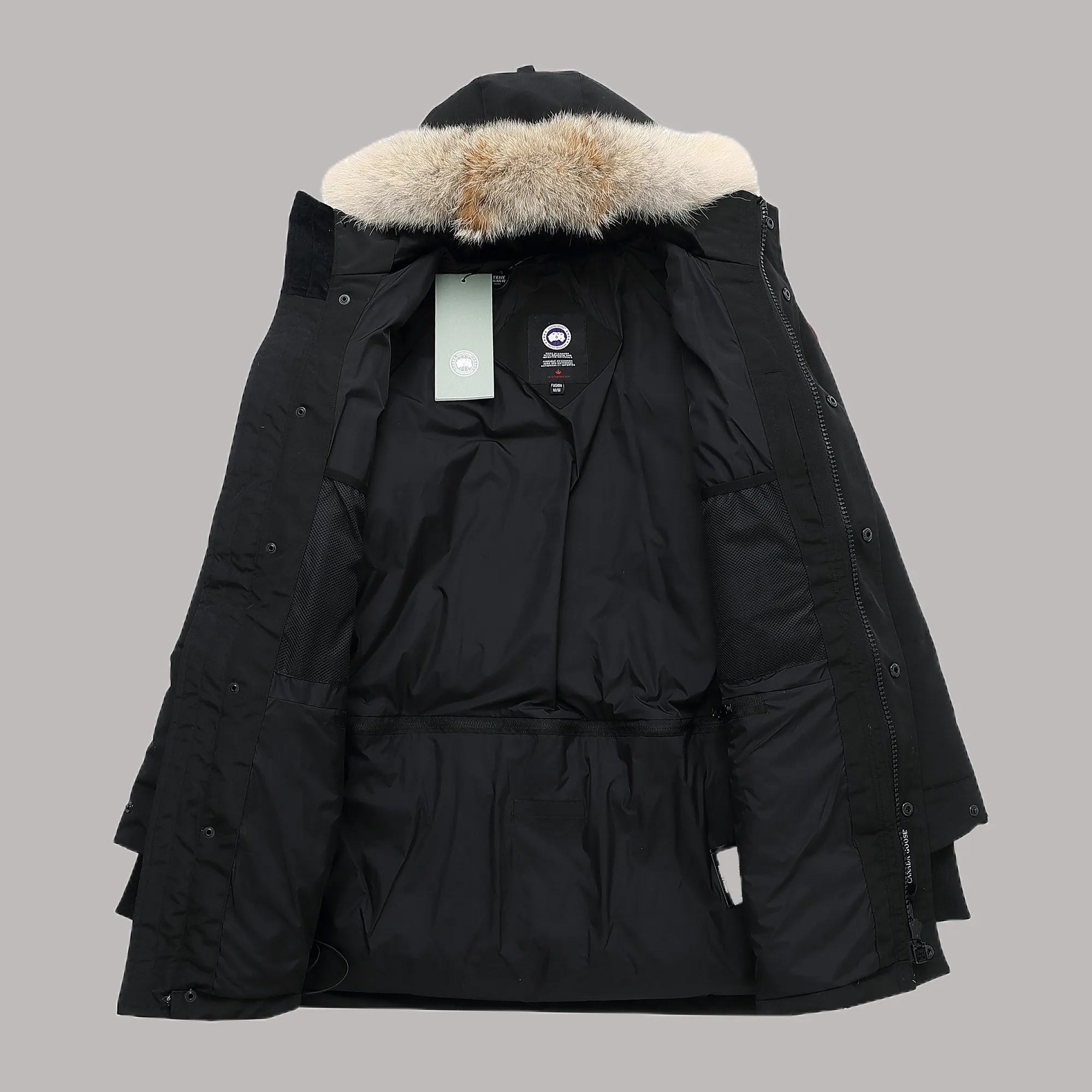 P820 ​​Big Goose emory series Parker Color: black, off-white, Zhangqing, graphite gray Size S-XXL